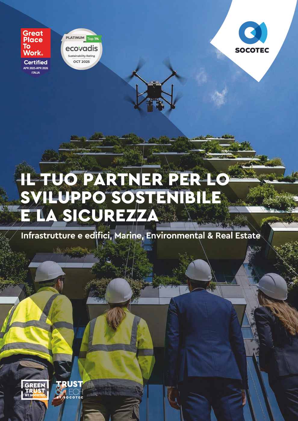 Brochure dei servizi SOCOTEC in Italia