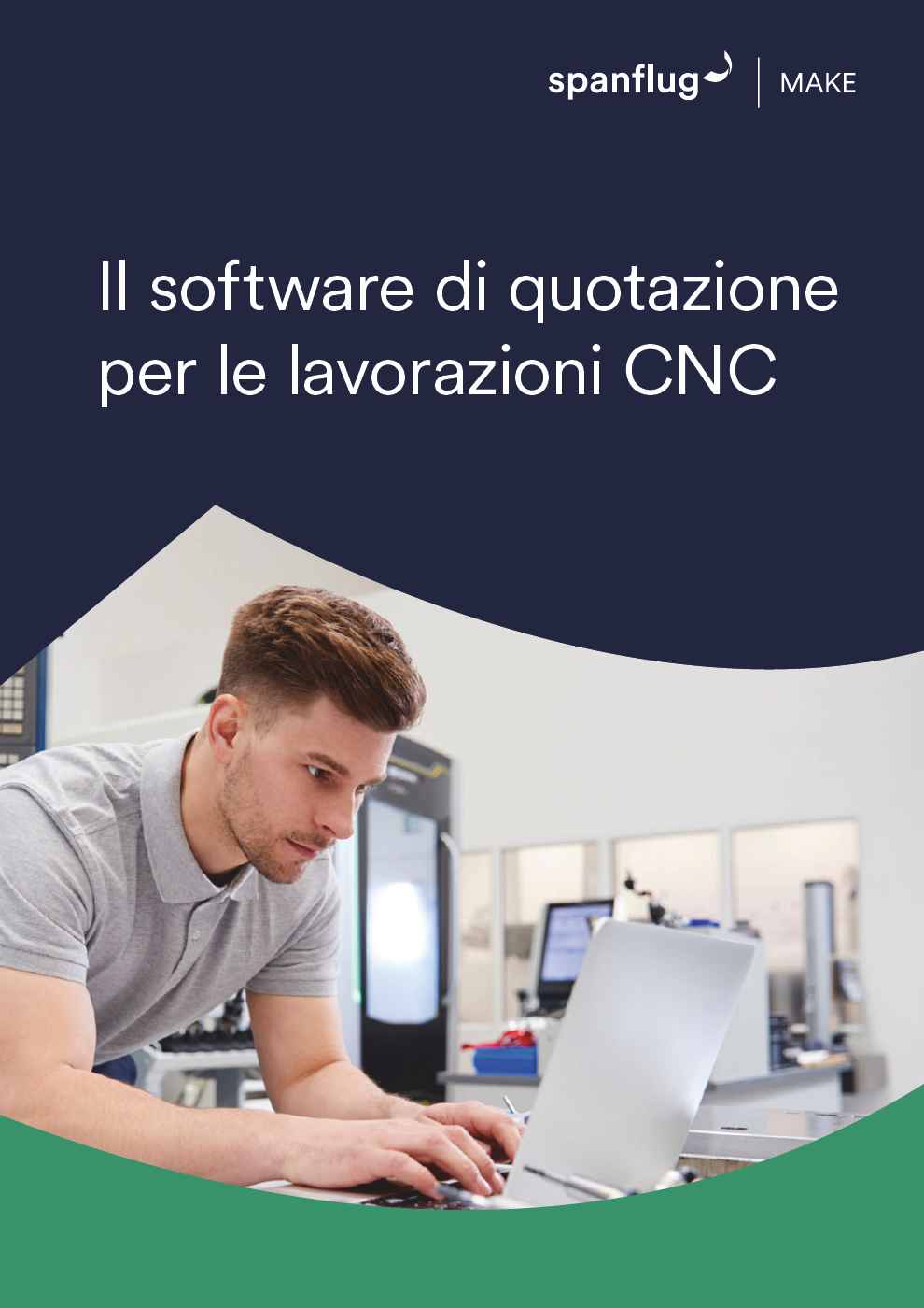 Brochure sul prodotto Spanflug MAKE, il software di quotazione per le lavorazioni CNC