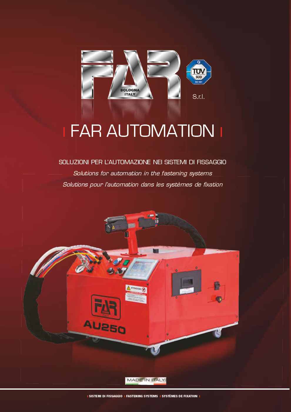 FAR AUTOMATION - SOLUZIONI PER L’AUTOMAZIONE NEI SISTEMI DI FISSAGGIO