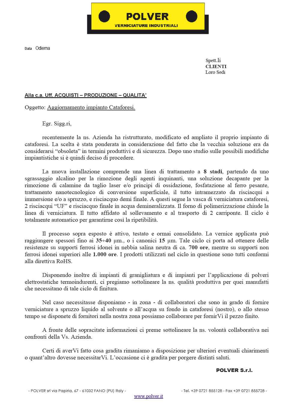 Decrizione Trattamenti