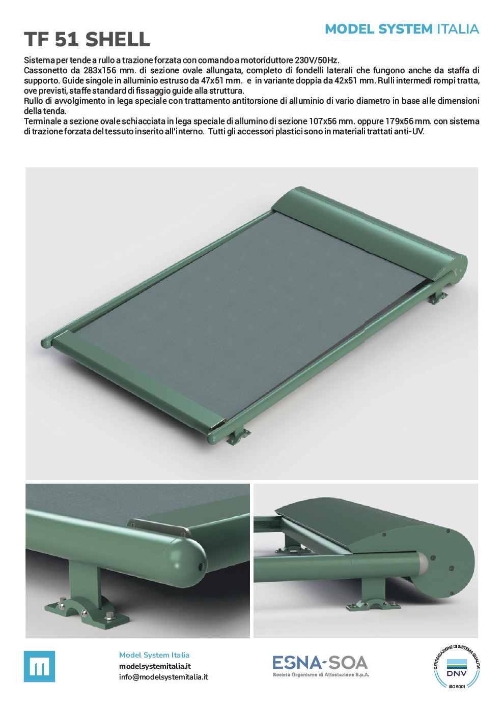 tenda per coperture