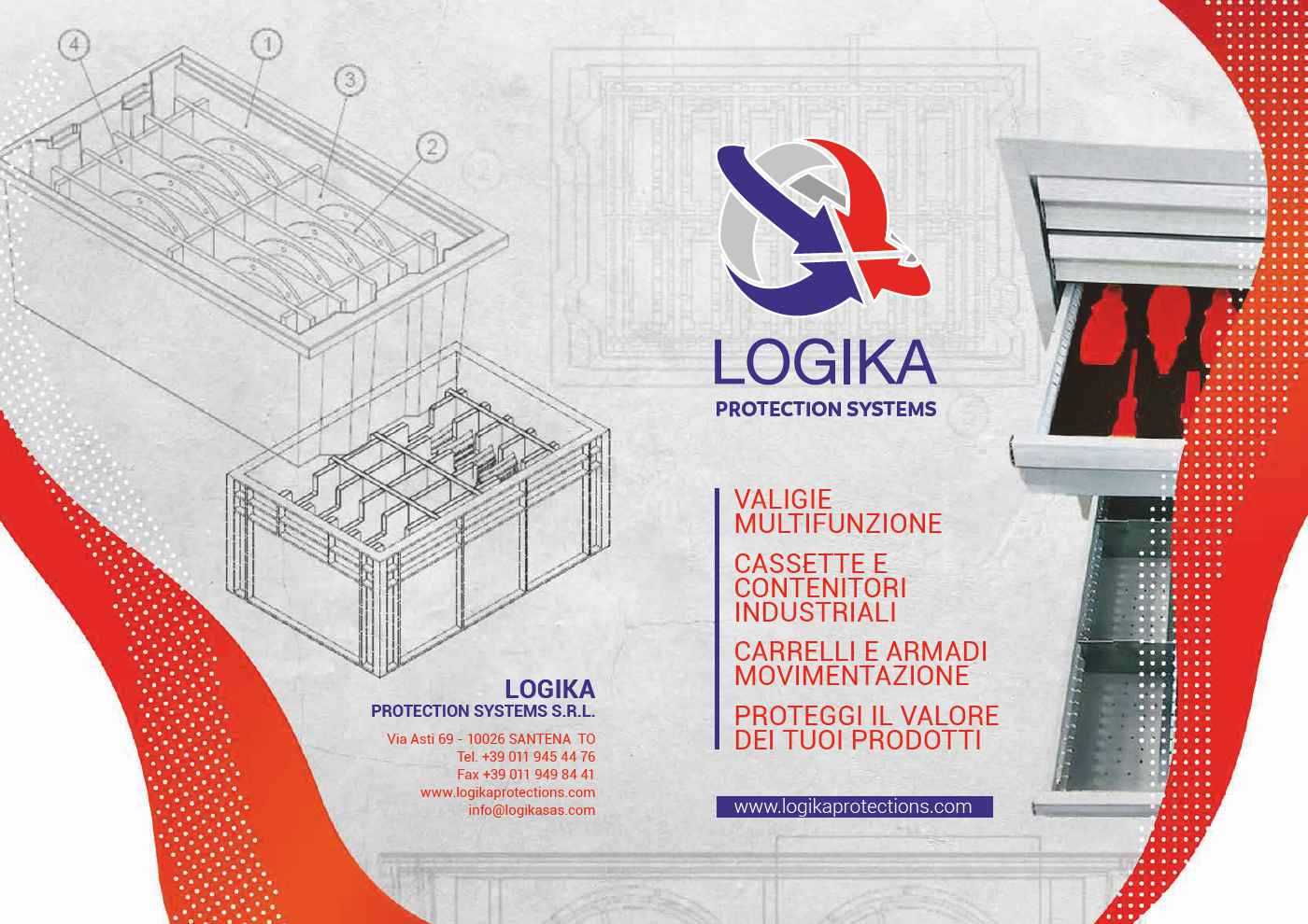 CATALOGO VALIGIE, CARRELLI, CASSONI LOGIKA