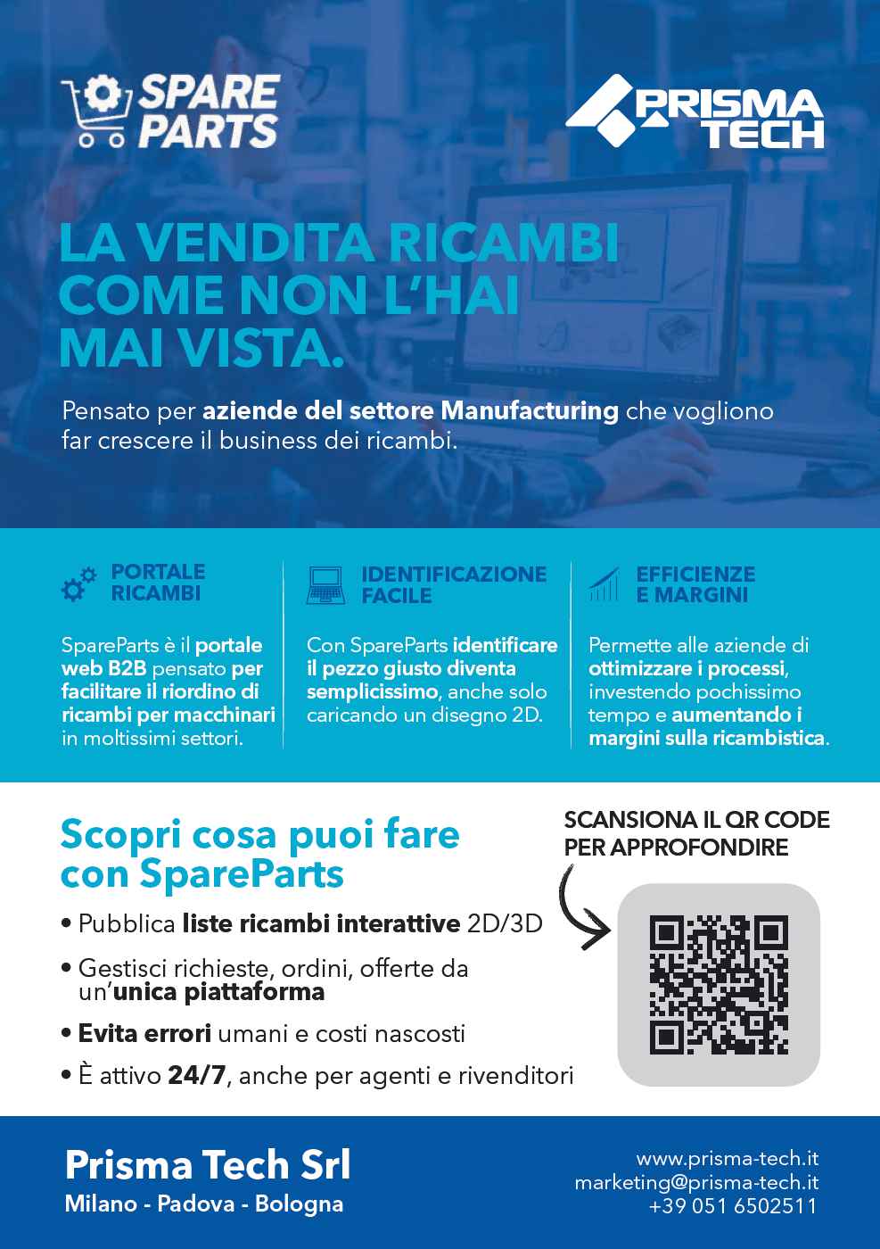 Spare Parts: ricambistica