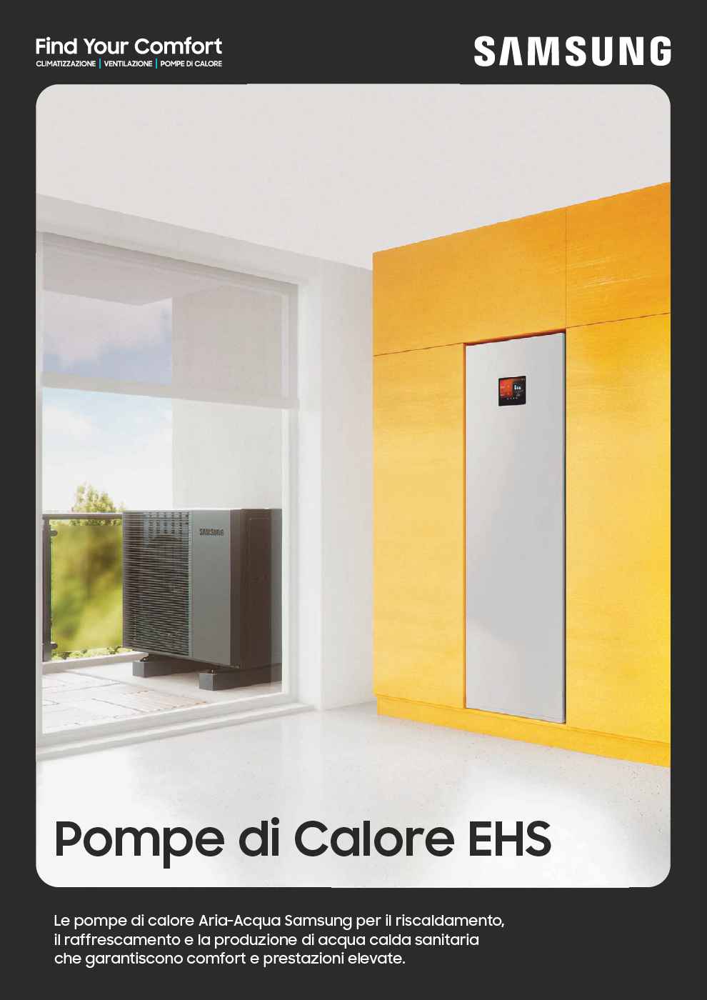 Pompe di calore EHS