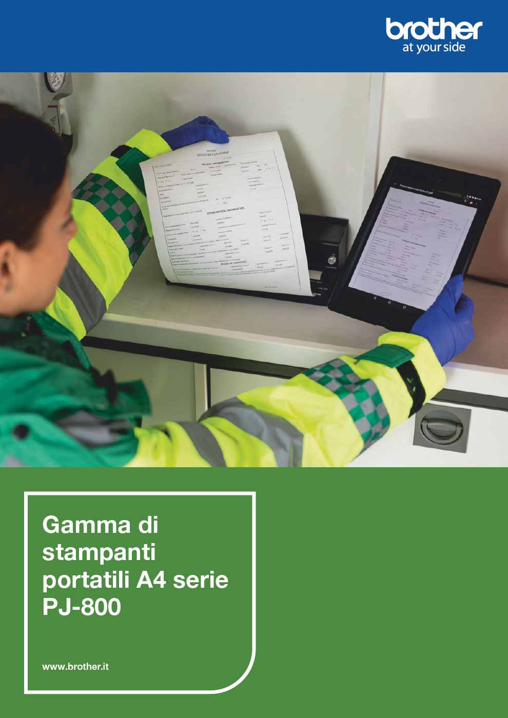Gamma PJ-800: stampanti portatili A4