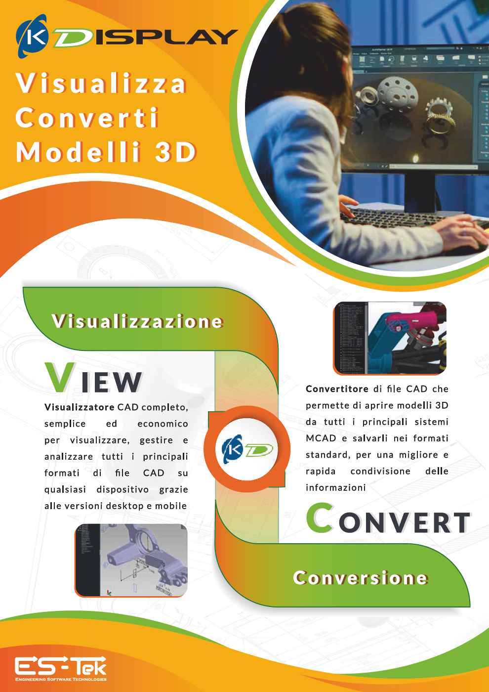 Software visualizzazione file CAD, K-Display