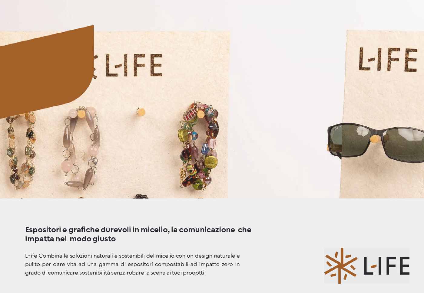 Espositori in micelio
