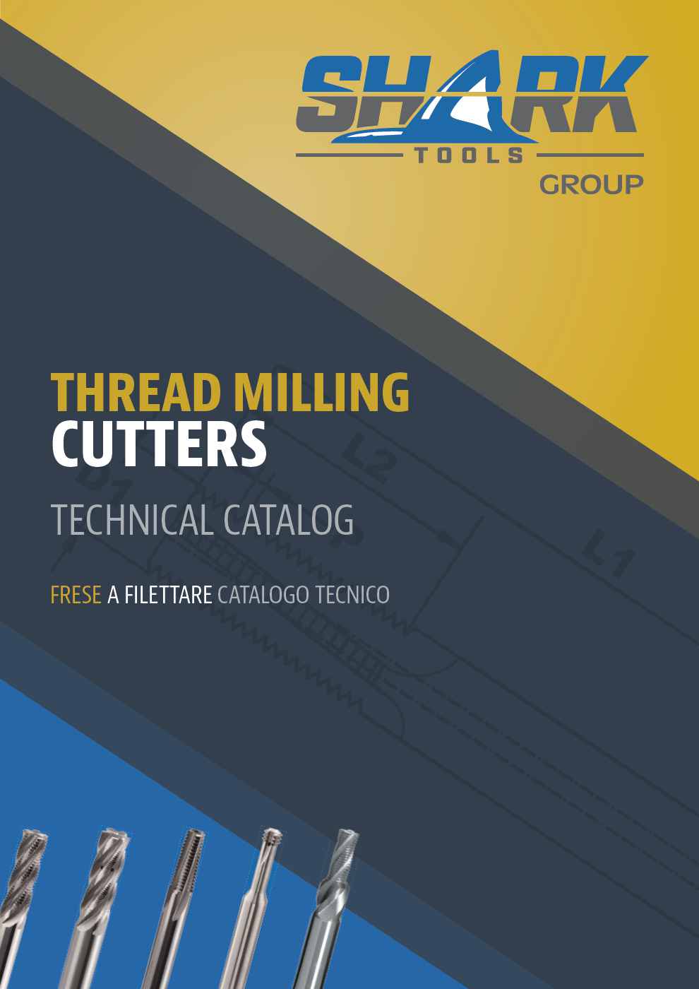 FRESE A FILETTARE IN METALLO DURO