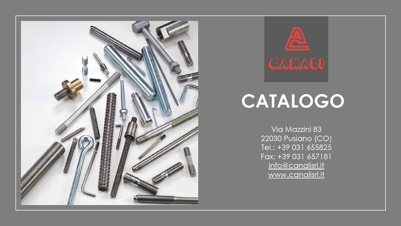 CATALOGO CANALI S.R.L.