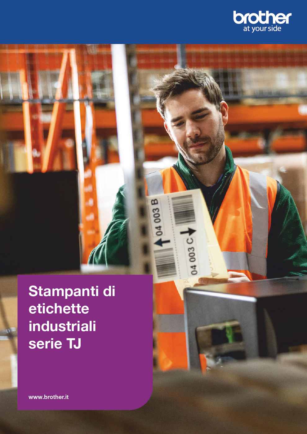 Gamma TJ: stampanti di etichette industriali fino a 6''