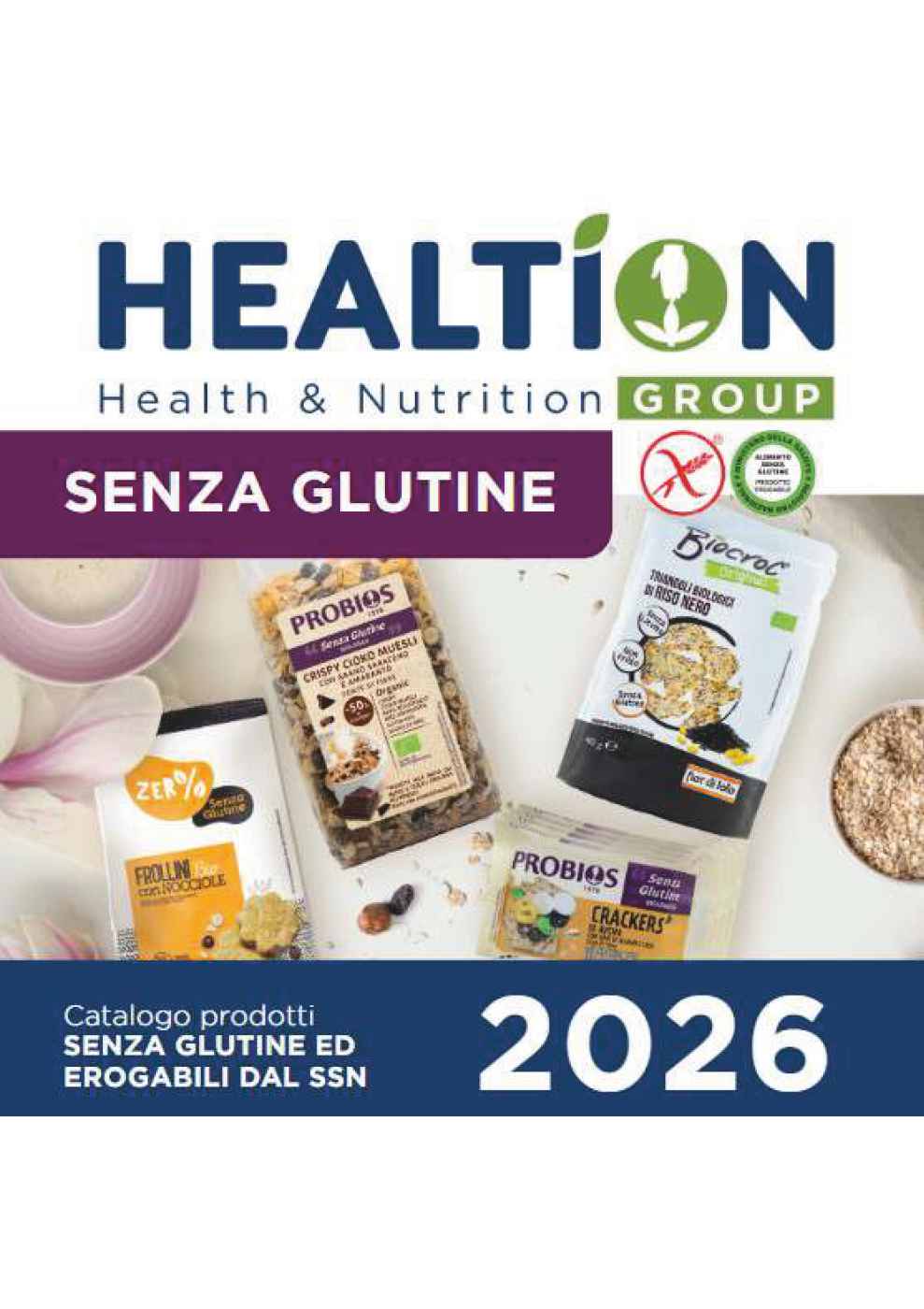 CATALOGO PRODOTTI SENZA GLUTINE ED EROGABILI DAL SSN - 2026