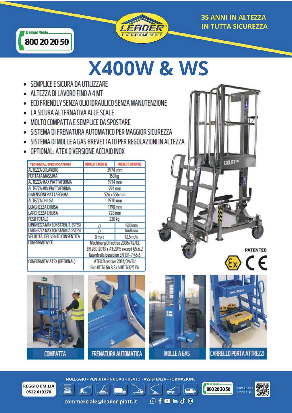 X400WS INOX