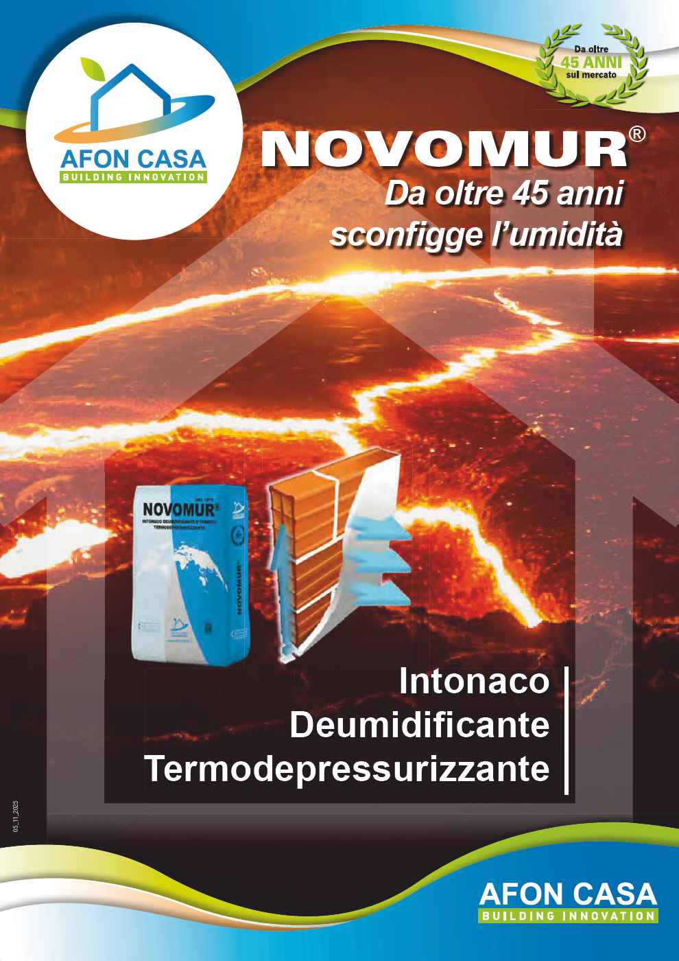 Novomur Intonaco Termico Deumidificante